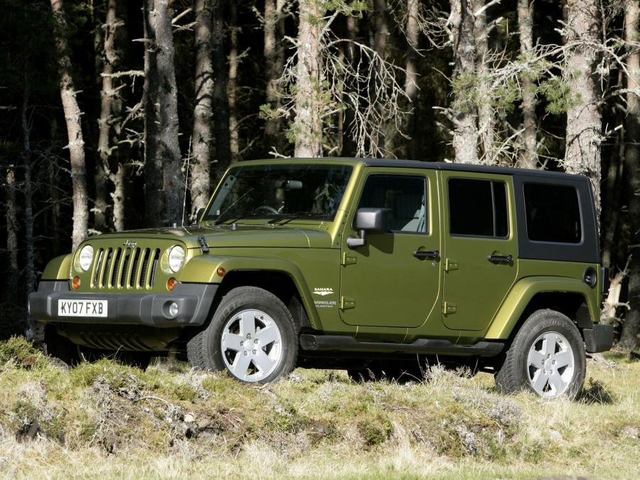  Jeep Wrangler Sahara Unlimited 2007 года  (UK) (фото 23 из 26)